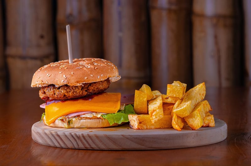 Burger and Fries